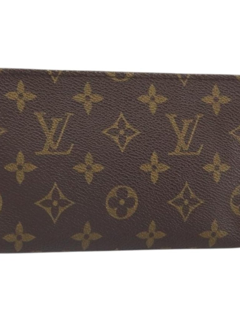 Louis Vuitton Monogram Bucket Pm Accessory Pouch Lv Auth 171187